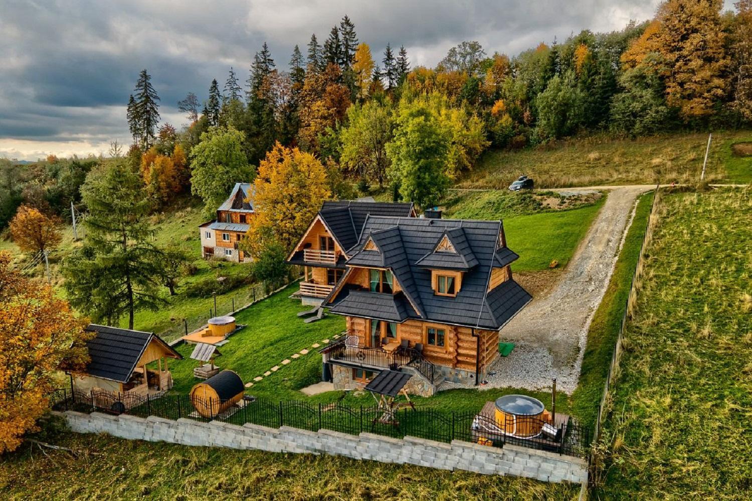 Domki Gliczarowski Z Jacuzzi & Sauna Закопане Экстерьер фото