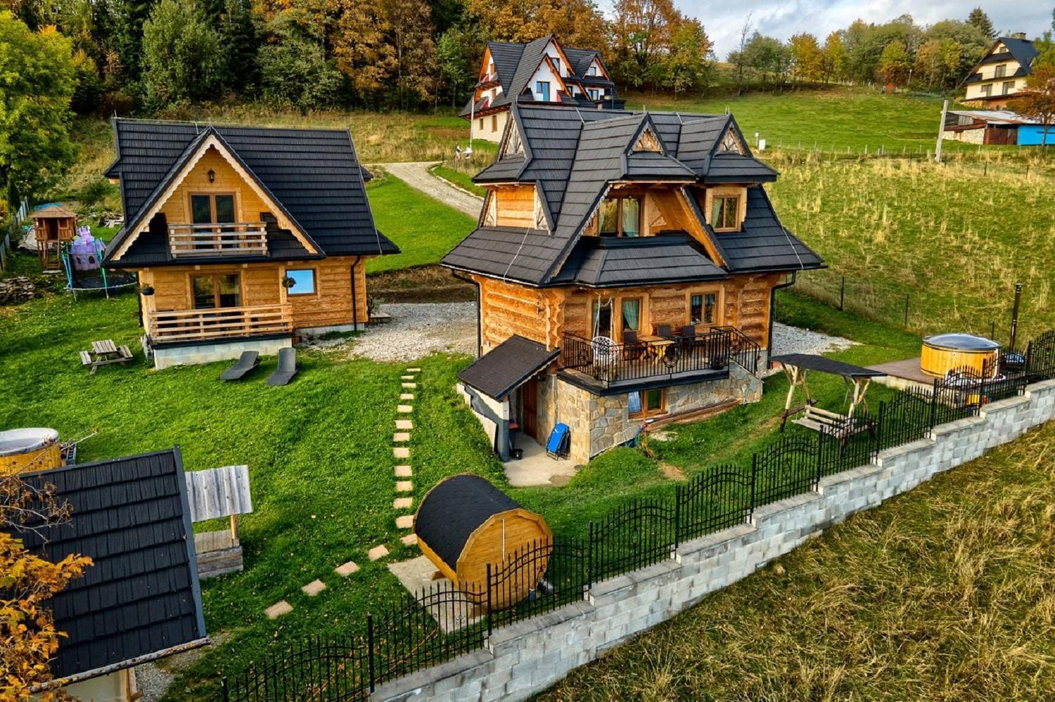 Domki Gliczarowski Z Jacuzzi & Sauna Закопане Экстерьер фото