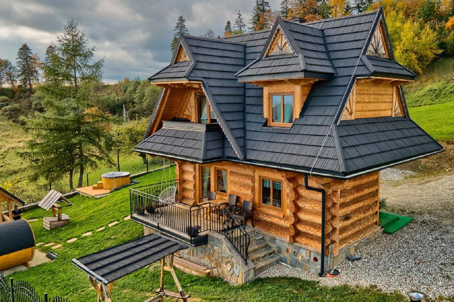 Domki Gliczarowski Z Jacuzzi & Sauna Закопане Экстерьер фото